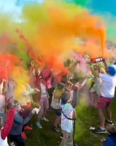 Marche colorée à Isbergues le samedi 6 5 juillet