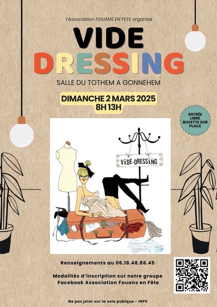 Vide dressing à Gonnehem le dimanche 2 mars