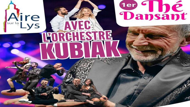 L'orchestre Kubiak animera un thé dansant ce dimanche 28 septembre à Aire sur la Lys