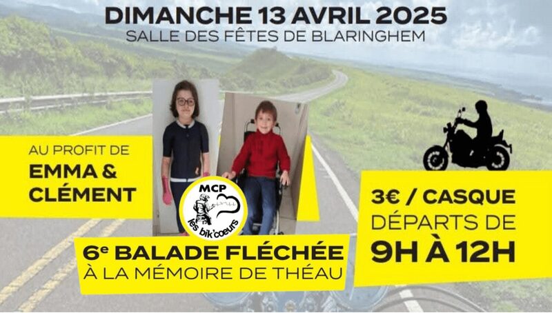 6éme édition de la balade fléchée de Blaringhem le dimanche 13 avril