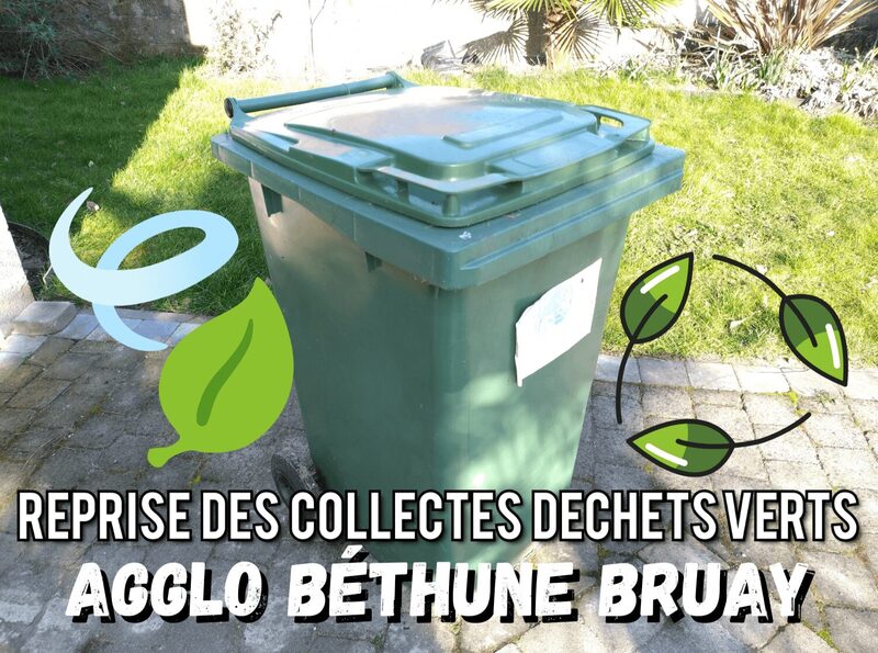 Collecte des déchets verts agglo Béthune Bruay