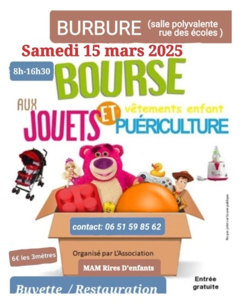 Brocante à Burbure le samedi 15 mars