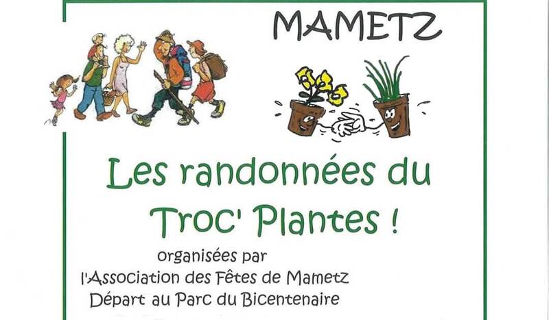 Troc plantes et randonnées à Mametz le dimanche 27 avril