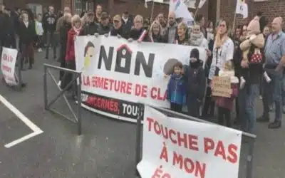 Des parents vent debout contre la fermeture d’une classe à Burbure
