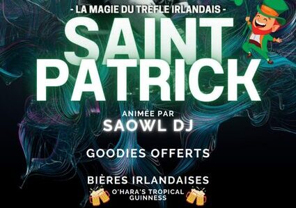 Soirée de la saint Patrick à Aire sur la Lys le samedi 15 mars