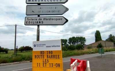 La départementale 190 à Racquinghem ferme pour 2 jours