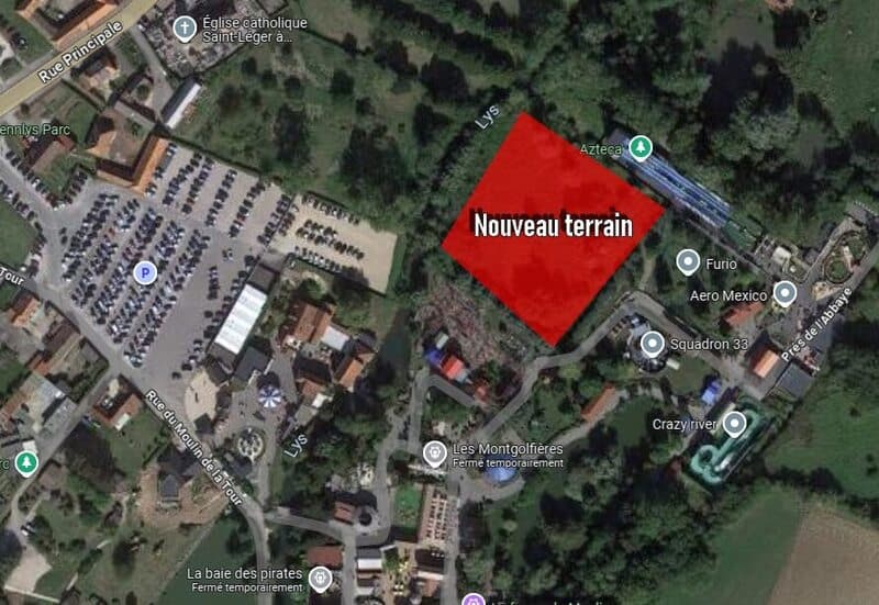 Le parc dennlys parc va investir 9 millions d'Euros pour une attraction