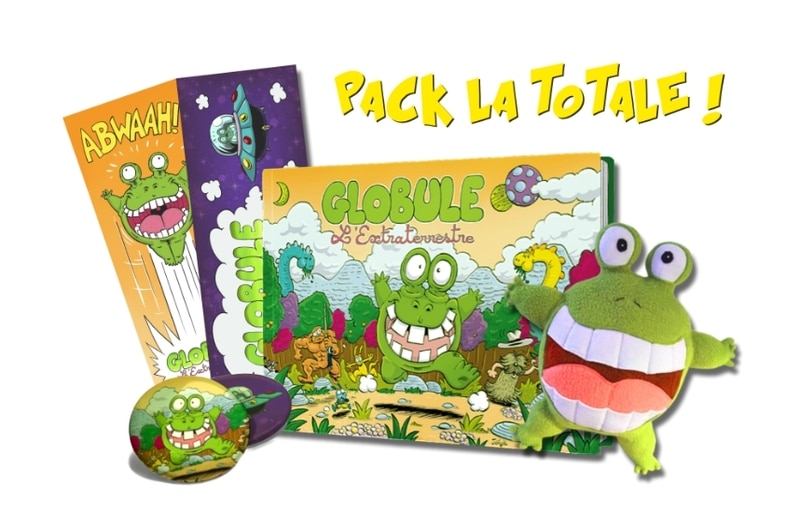 GLOBULE L'EXTRATERRESTRE Réédition de ma première BD jeunesse