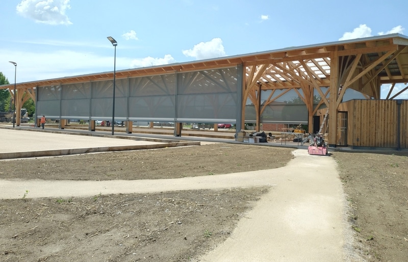 Le boulodrome d'Isbergues est enfin sorti de terre