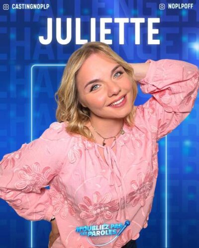 L'isberguoise Juliette participera à l'émission N'oubliez pas les paroles de France 2