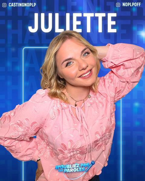 L'isberguoise Juliette participera à l'émission N'oubliez pas les paroles de France 2