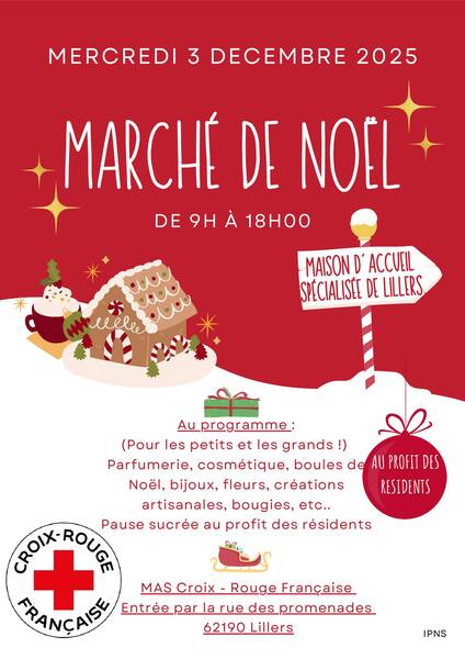 Un marché de Noel sera organisé à Lillers le mercredi 3 décembre
