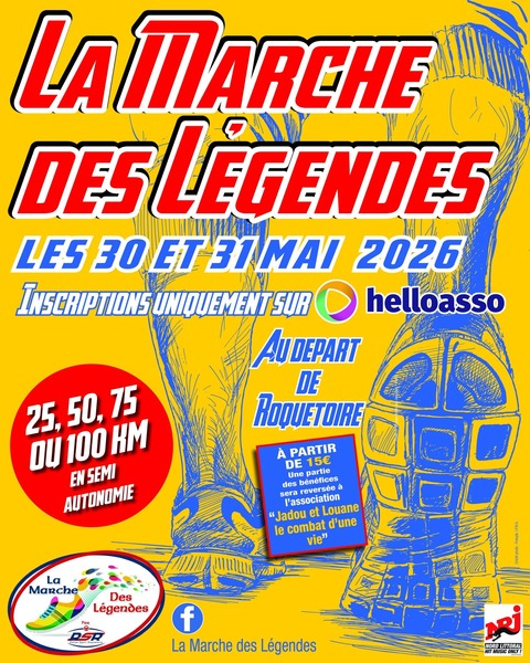 Marche des légendes édition 2026
