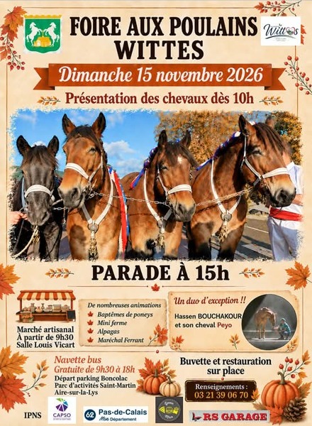 La foire aux poulains revient à Wittes