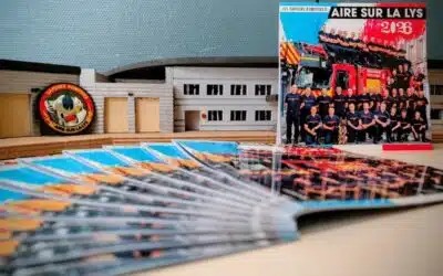 Voici le calendrier 2026 des pompiers de Aire sur la Lys