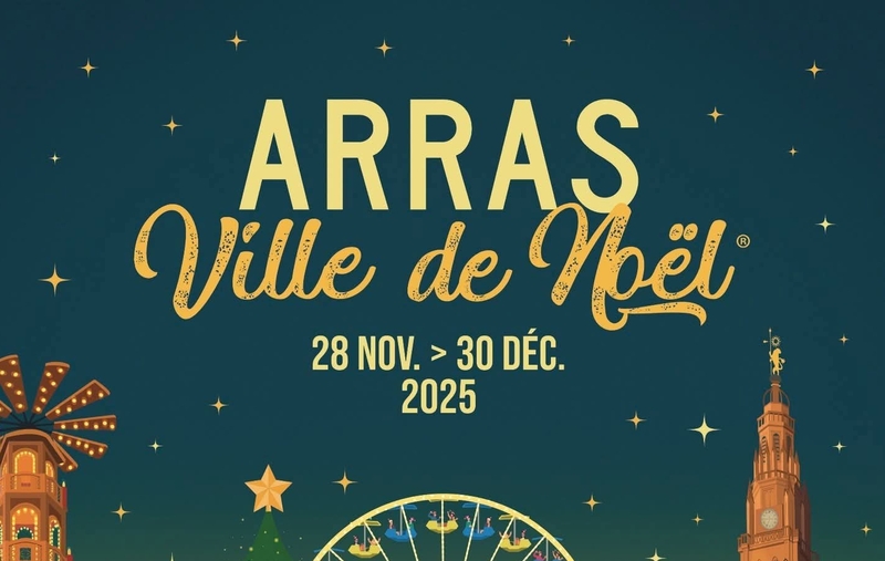 Le marché de Noel de la ville d'Arras arrive !