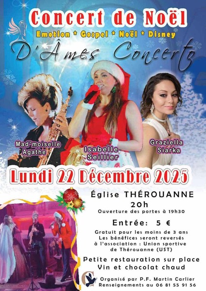 Un concert de Noel ce lundi 22 décembre à thérouanne