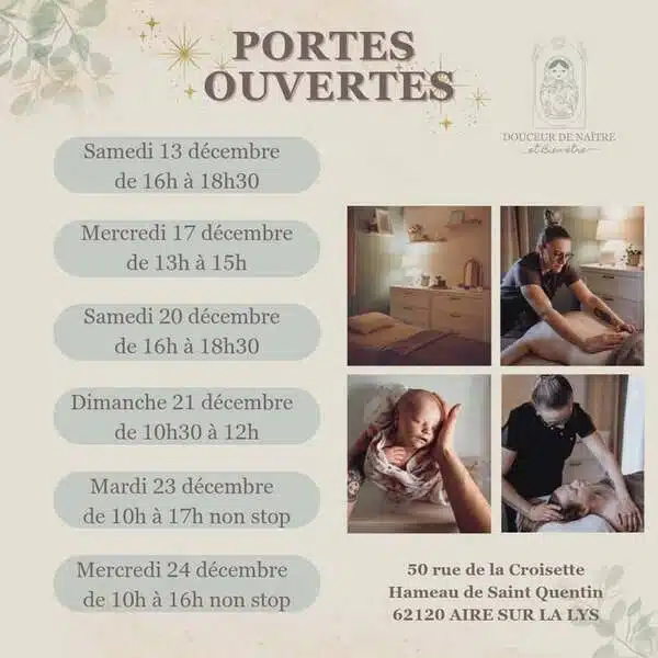 Portes ouvertes pour l'établissement de douceur de naitre à Aire sur la Lys