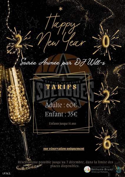 La nouvelle année avec le club de Basket d'Isbergues