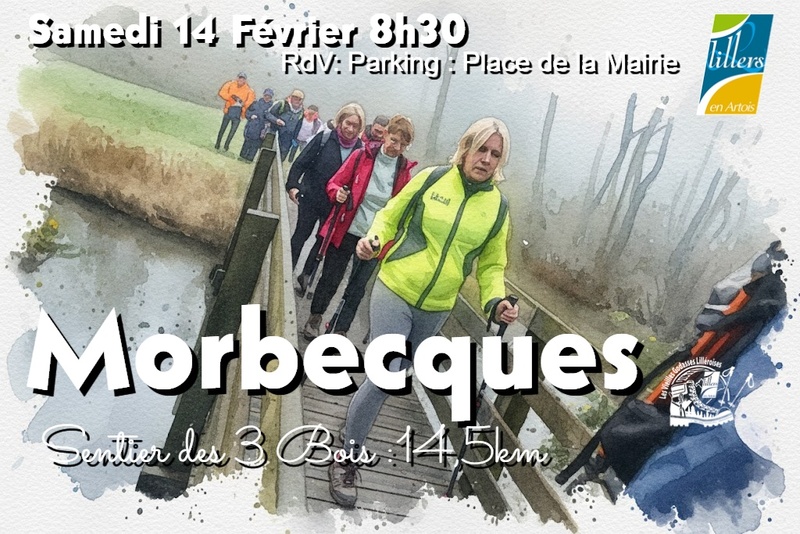 L'association les vieilles godasses de Lillers organise diverses randonnées dans notre secteur