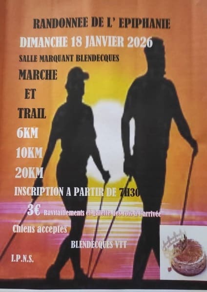 Des randonnées ce dimanche 18 janvier à Blendecques