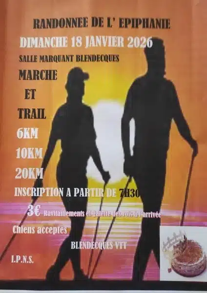 Des randonnées ce dimanche 18 janvier à Blendecques