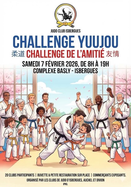 Challenge Yuujou à Isbergues ce samedi 7 février à Isbergues