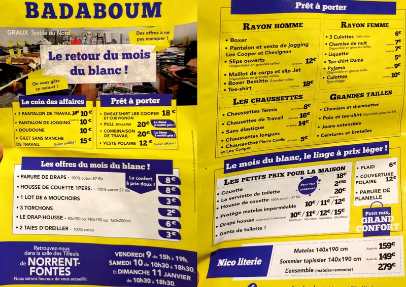 Badaboum s'arrete à Norrent fontes ce week-end