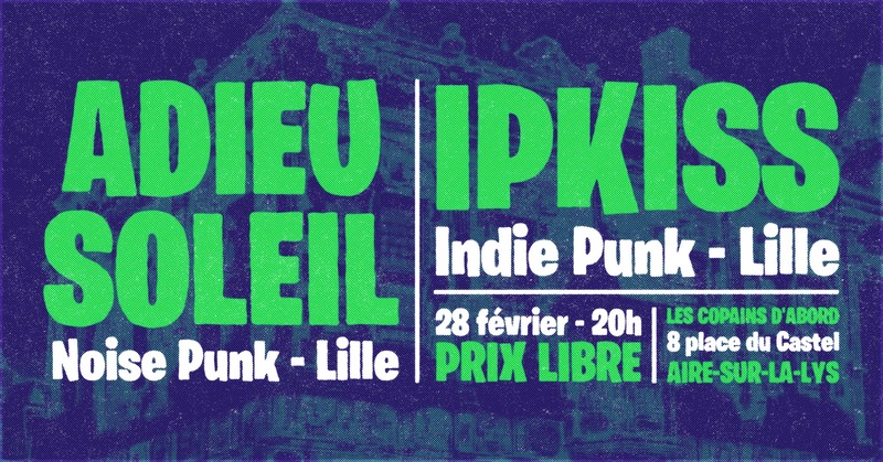 Concert au bar des copains d'Abord d'Aire sur la Lys