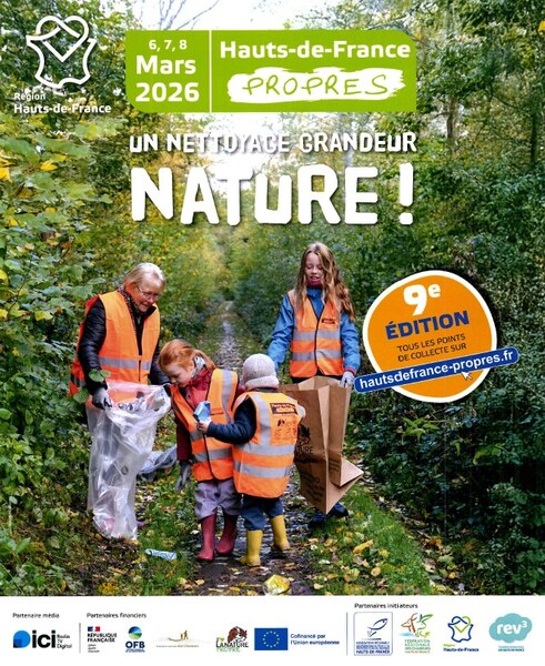 L'événement des villages propres revient dans notre secteur, rendez vous durant le week-end du 7 mars 2026
