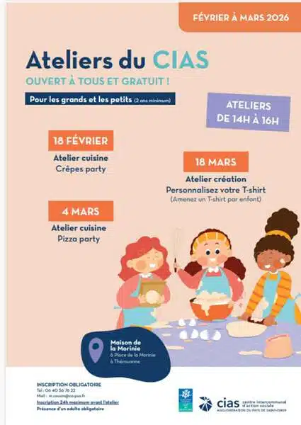 Ateliers du CIAS seront proposés à la maison de la Morinie de Thérouanne