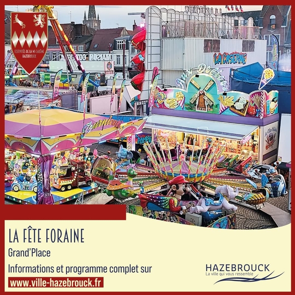 La fête foraine du printemps revient à Hazebrouck La fête foraine du printemps revient à Hazebrouck