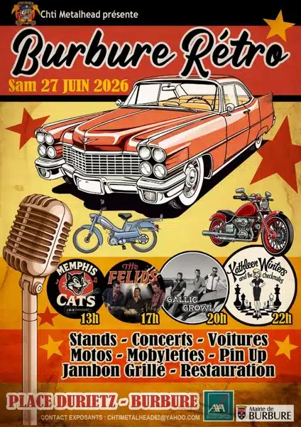 L'événement Burbure rétro revient cette année !