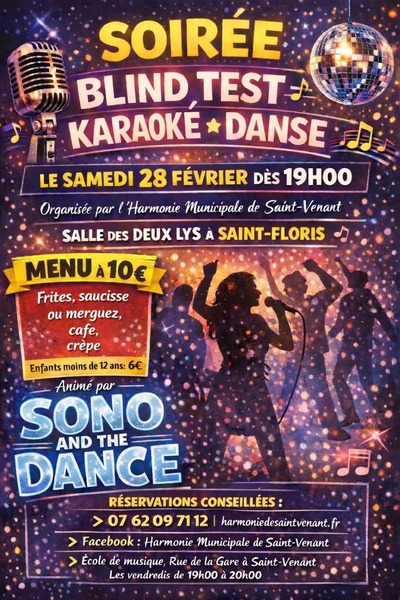 Une soirée dansante est organisée ce samedi 28 février à Saint Floris