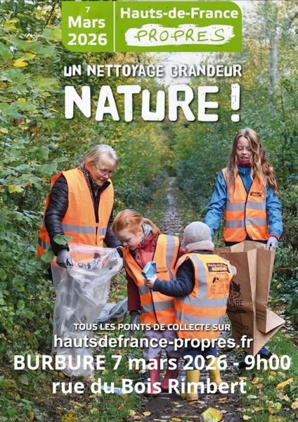 Nouvelle édition de l'opération Hauts de France propre à Burbure