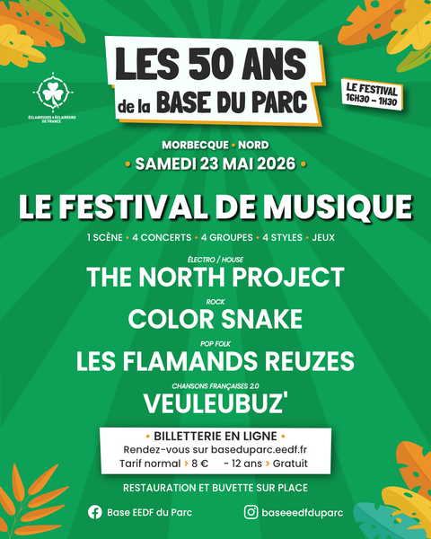 Festival des 50ans de la base de Morbecque