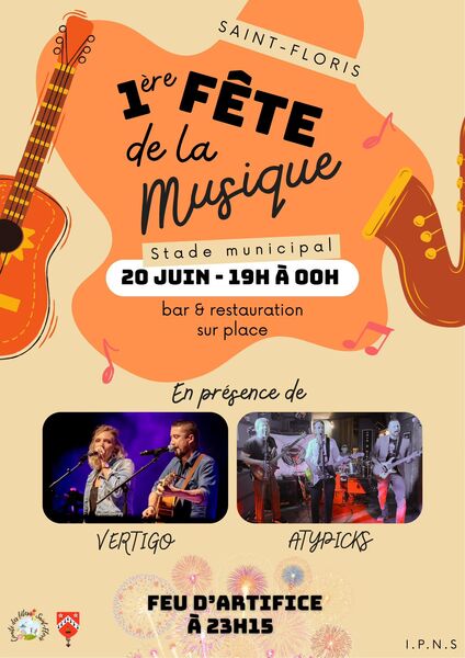 Première édition de la fête de la musique ce samedi 20 juin
