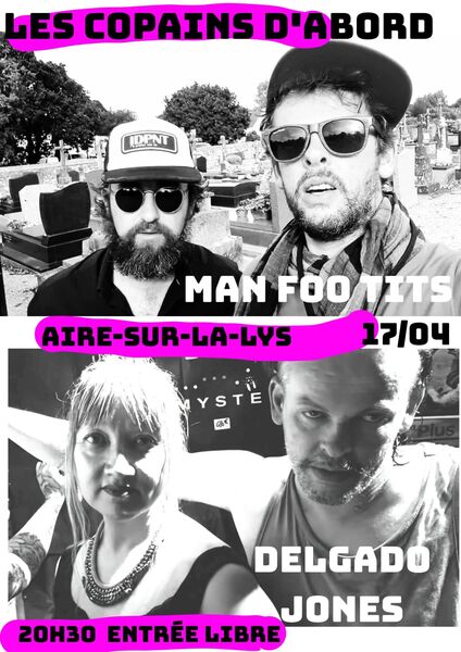 Concert au bar des copains d'abord d'Aire sur la Lys ce vendredi 17 avril