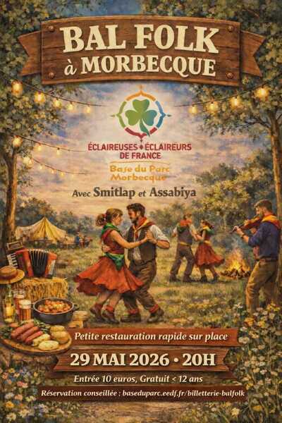 Un bal folk pour clore les festivités des 50ans de la base du parc de Morbecque