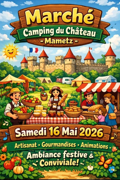 Le camping du chateau de Mametz fête ses 10ans ce samedi 16 mai