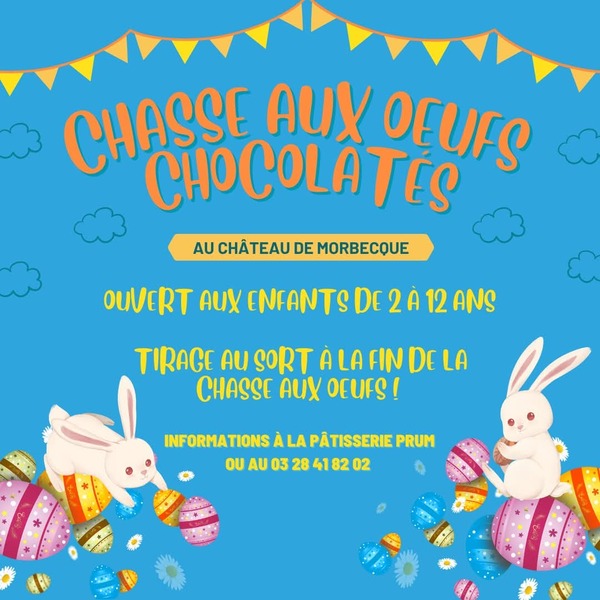 Une chasse à l'oeuf est organisée ce lundi 6 avril à Morbecque