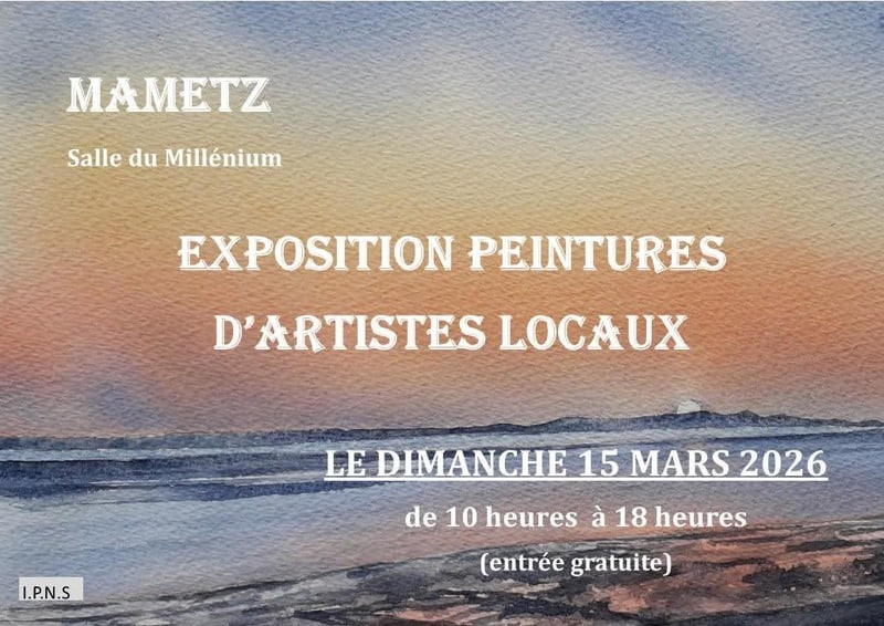 Exposition de peintures ce dimanche 15 mars à Mametz