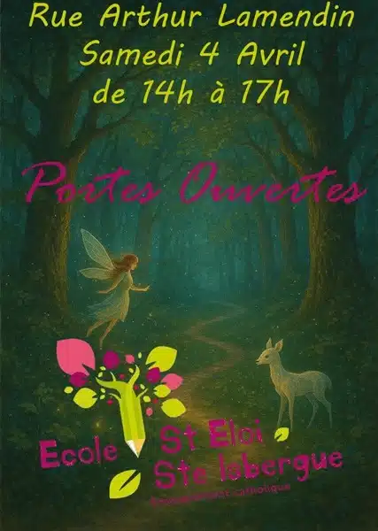 Portes ouvertes de l'école Saint Eloi Sainte Isbergue ce samedi 4 avril