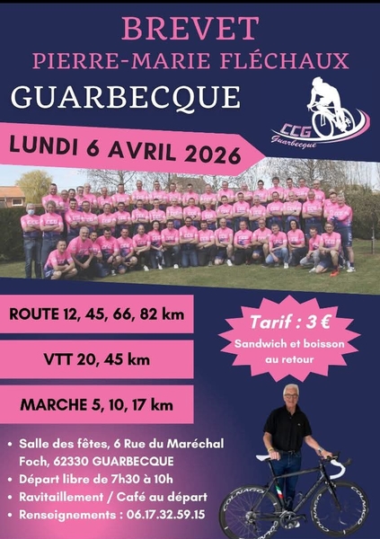 Brevet Pierre Marie Fléchaux ce lundi 6 avril à Guarbecque