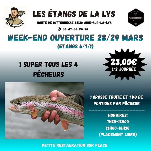Les étangs de la Lys vous ouvre ses portes ce week-end du samedi 28 et dimanche 29 mars