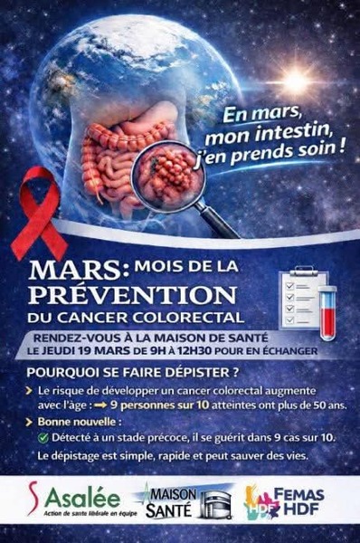 Matinée prévention sur la prévention du cancer colorectal