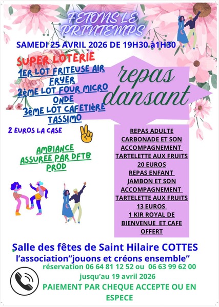 Fêtons le printemps avec Jouons et créons ensemble