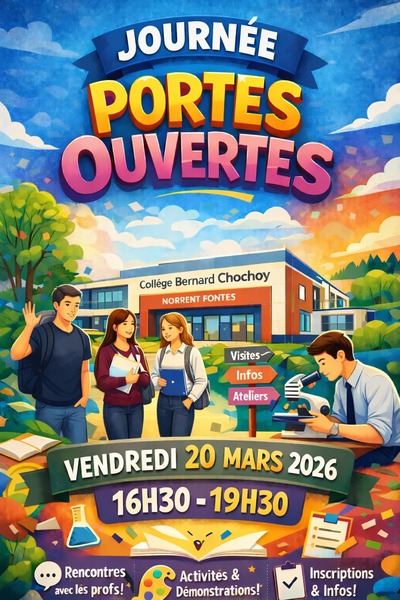 Portes ouvertes au collège de Norrent Fontes ce vendredi 20 mars