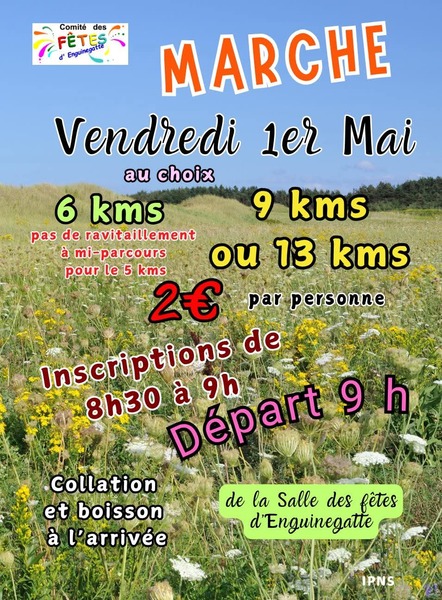 Des randonnées avec le comité des fêtes d'Enguinegatte