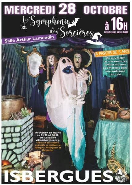 Soirée halloween ce mercredi 28 octobre à Isbergues